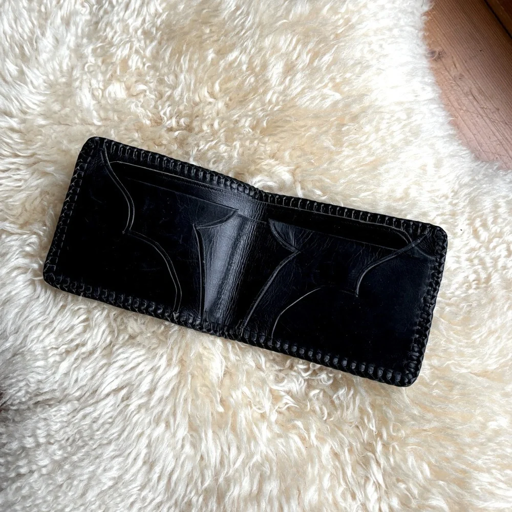 Vintage Tooled Leather Wallet